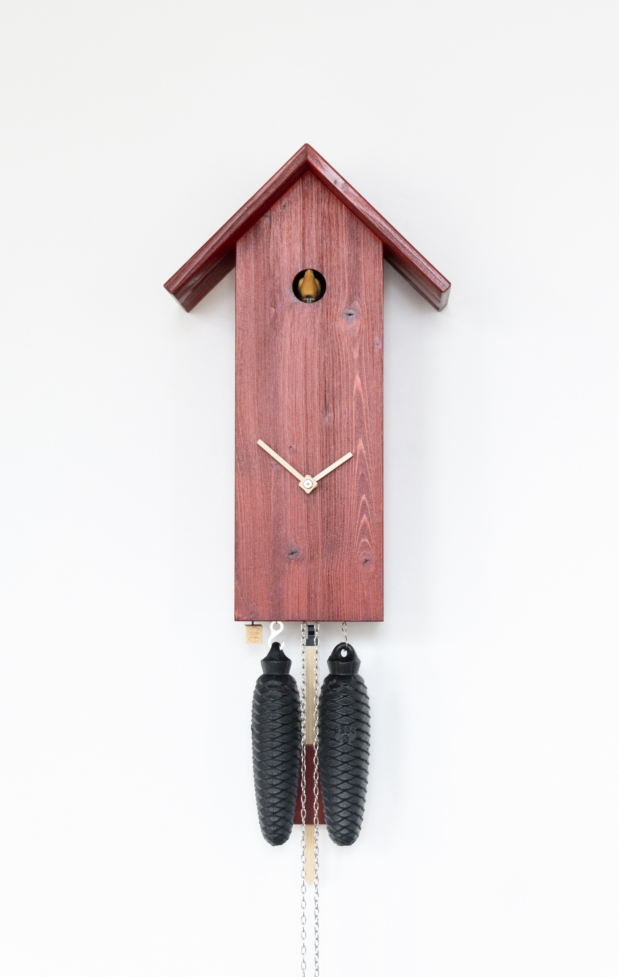 Kuckucksuhr Vogelhaus rot