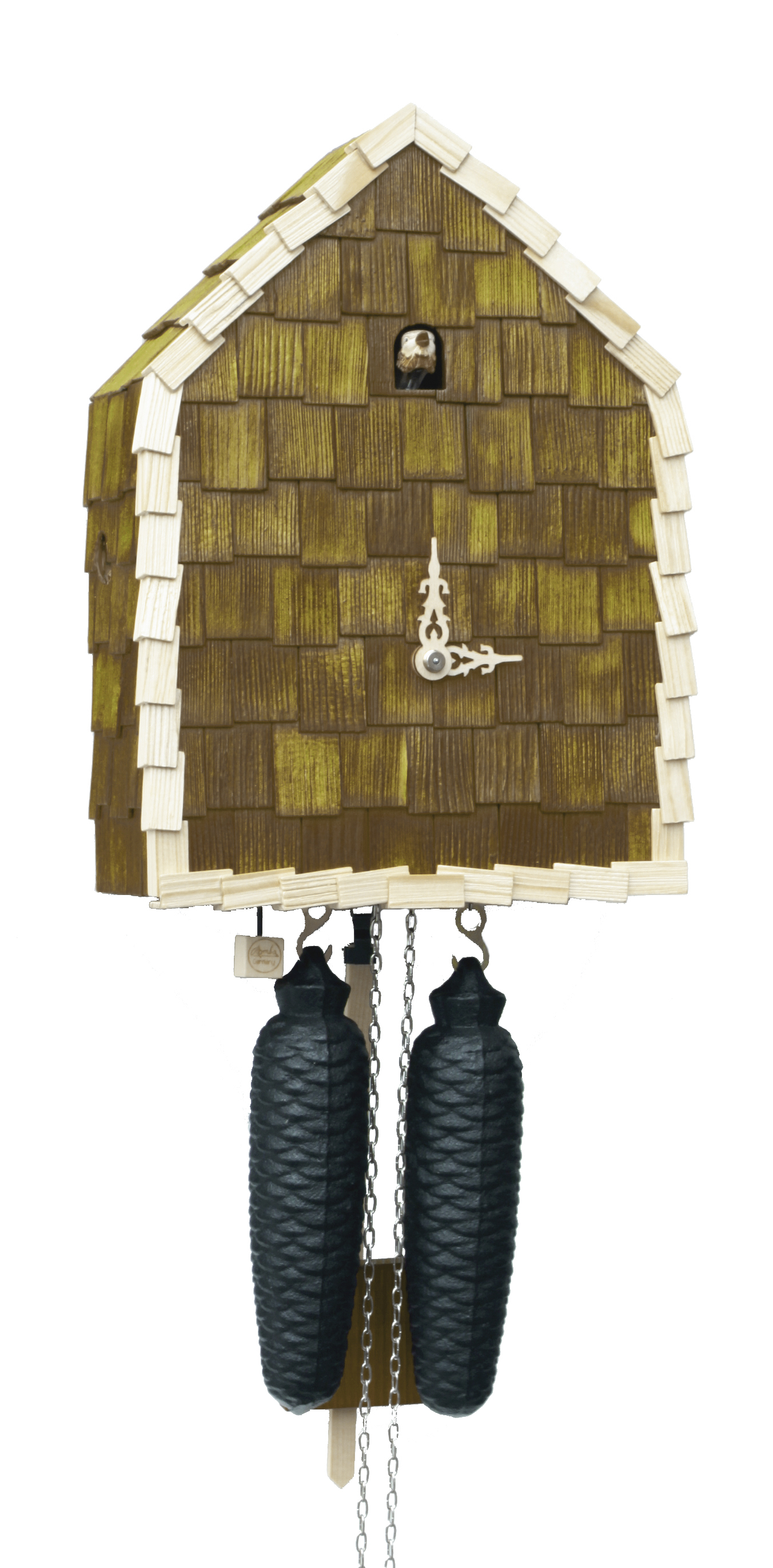 Schindel-Kuckucksuhr grün