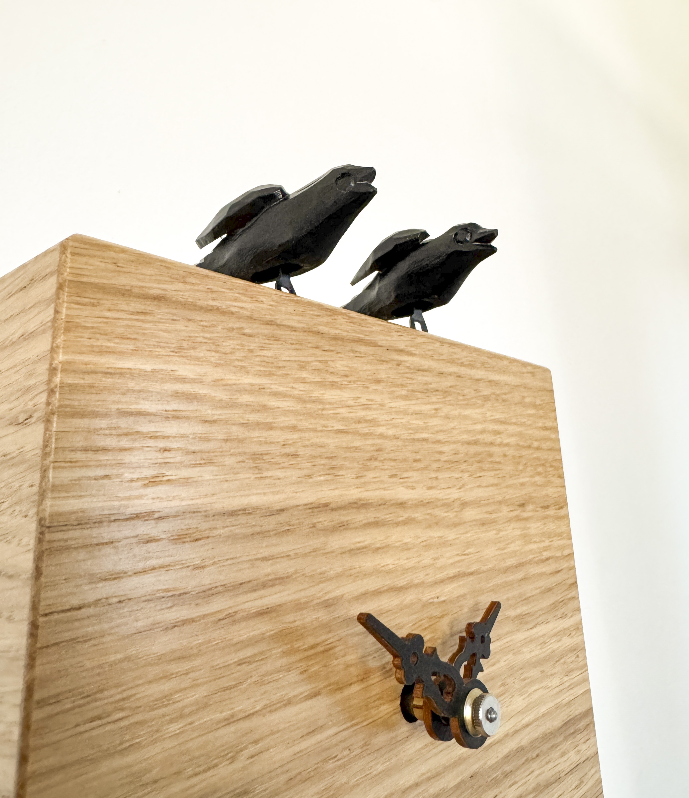 DUETT - Design Kuckucksuhr (natur) Rombach & Haas