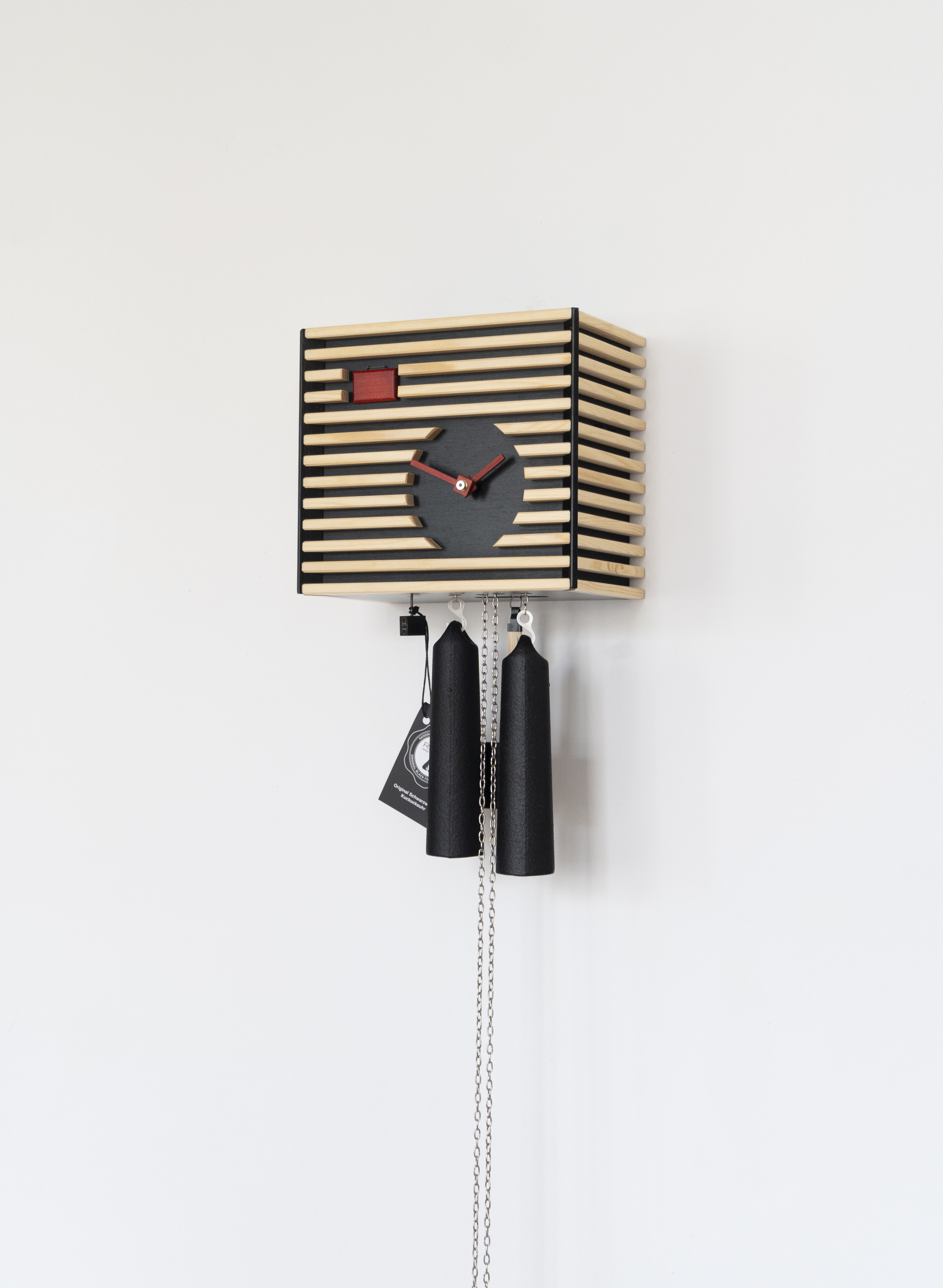Kuckucksuhr im Bauhaus-Stil 