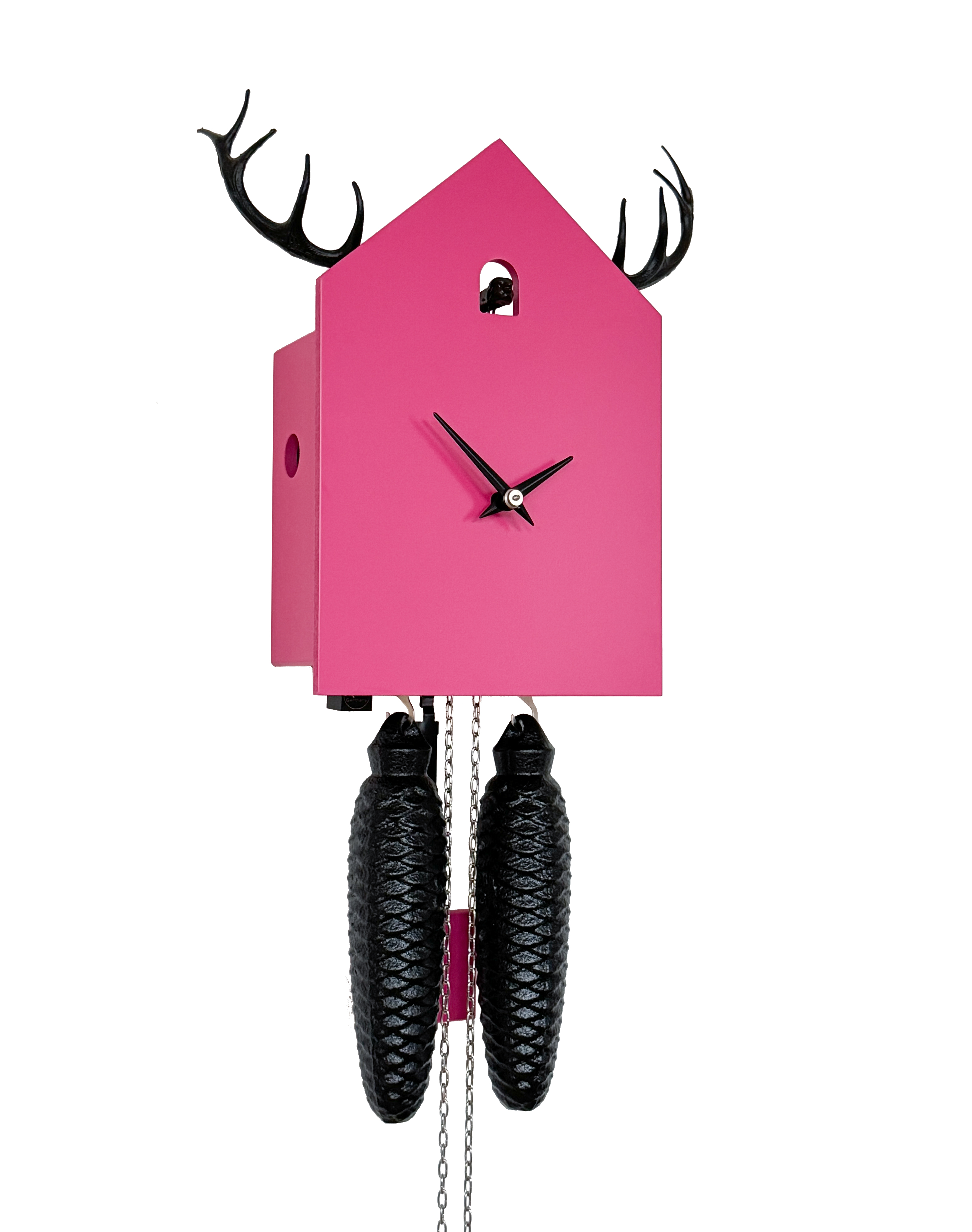 STYLE - Design Kuckucksuhr (pink/schwarz) Rombach & Haas