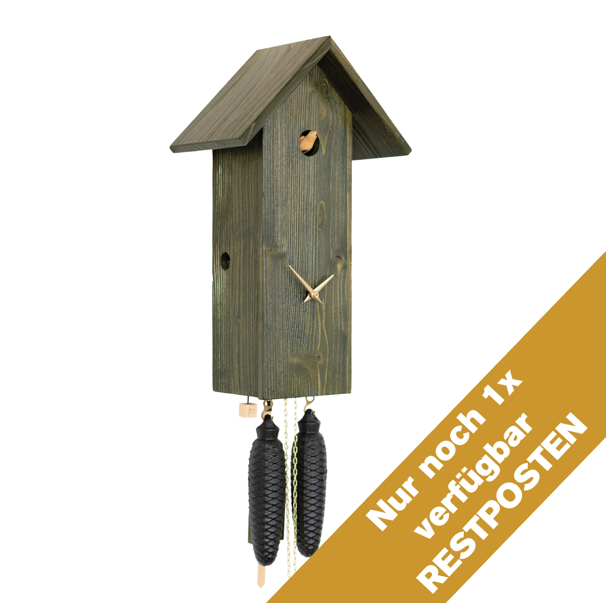 CLASSIC - Design Kuckucksuhr (grün) Rombach & Haas