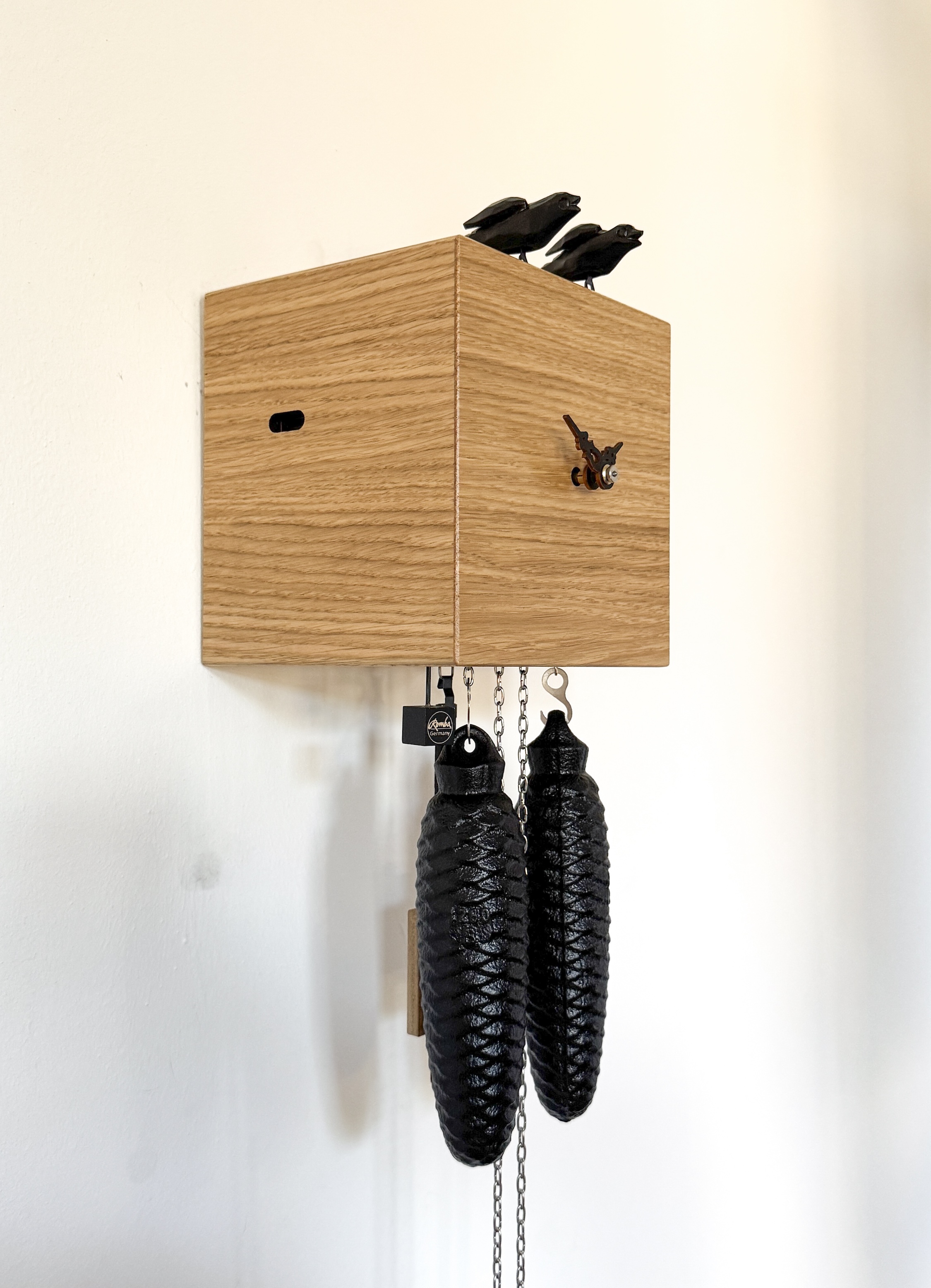 DUETT - Design Kuckucksuhr (natur) Rombach & Haas