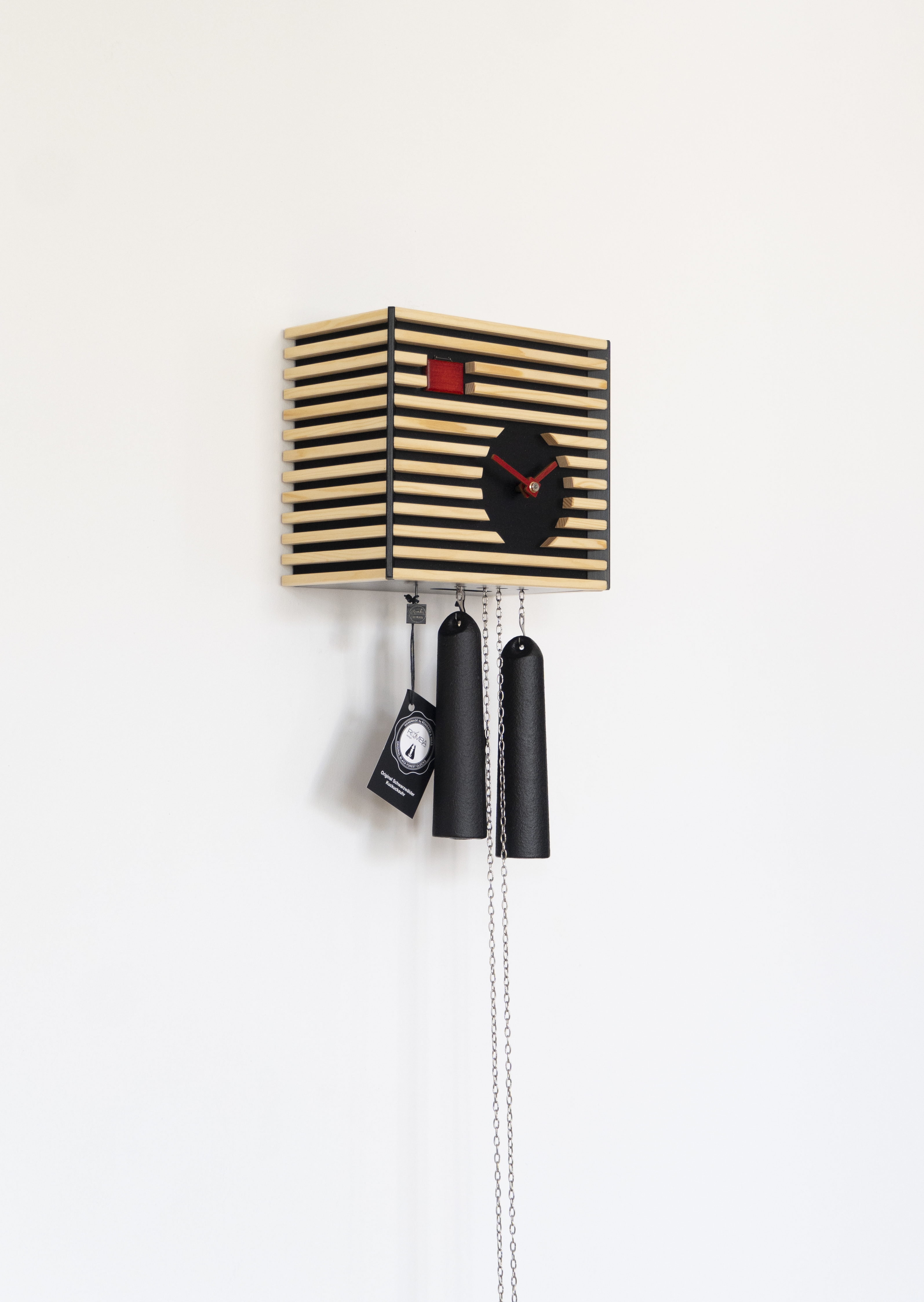 Kuckucksuhr im Bauhaus-Stil 