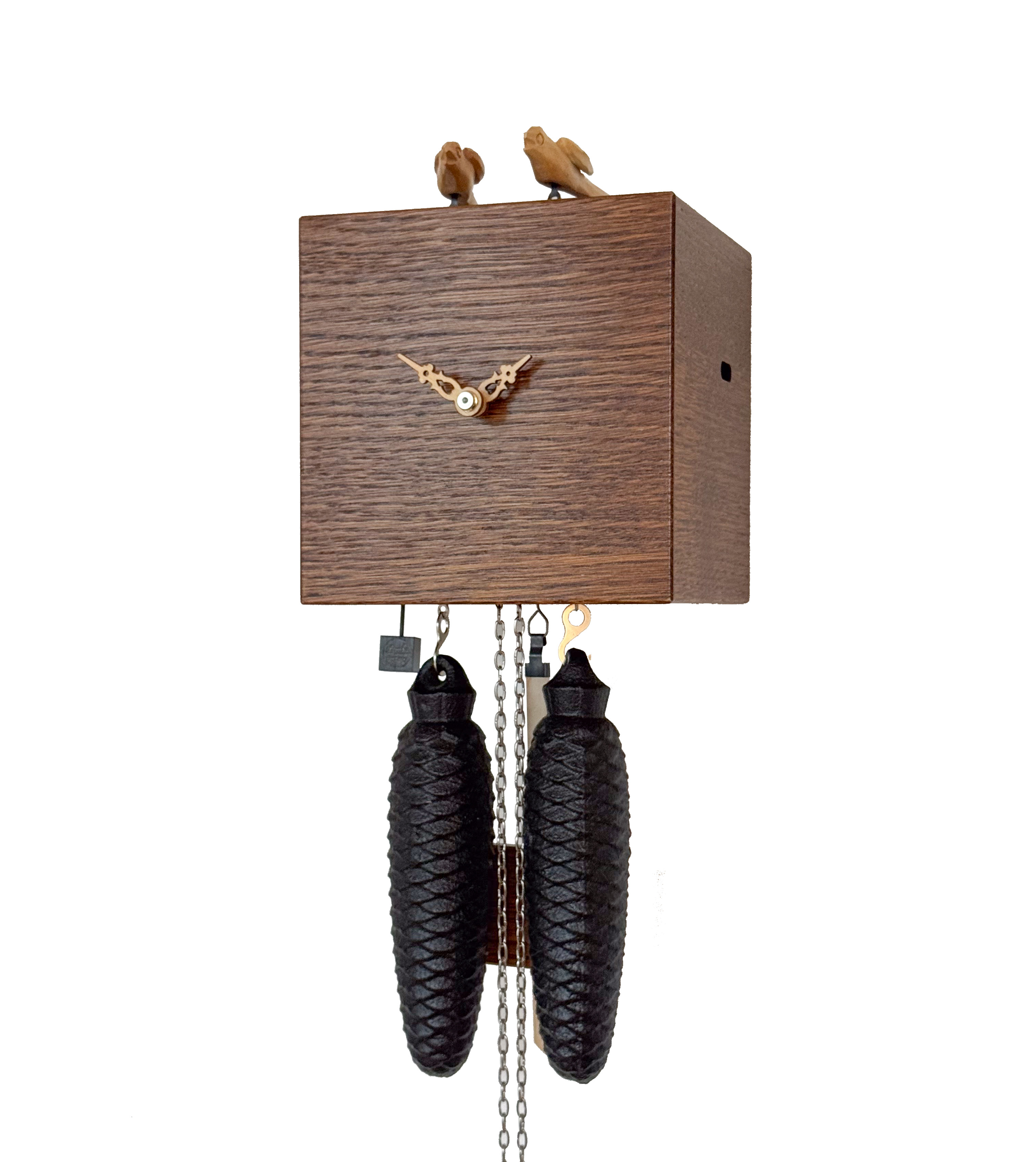 DUETT - Design Kuckucksuhr (braun) Rombach & Haas