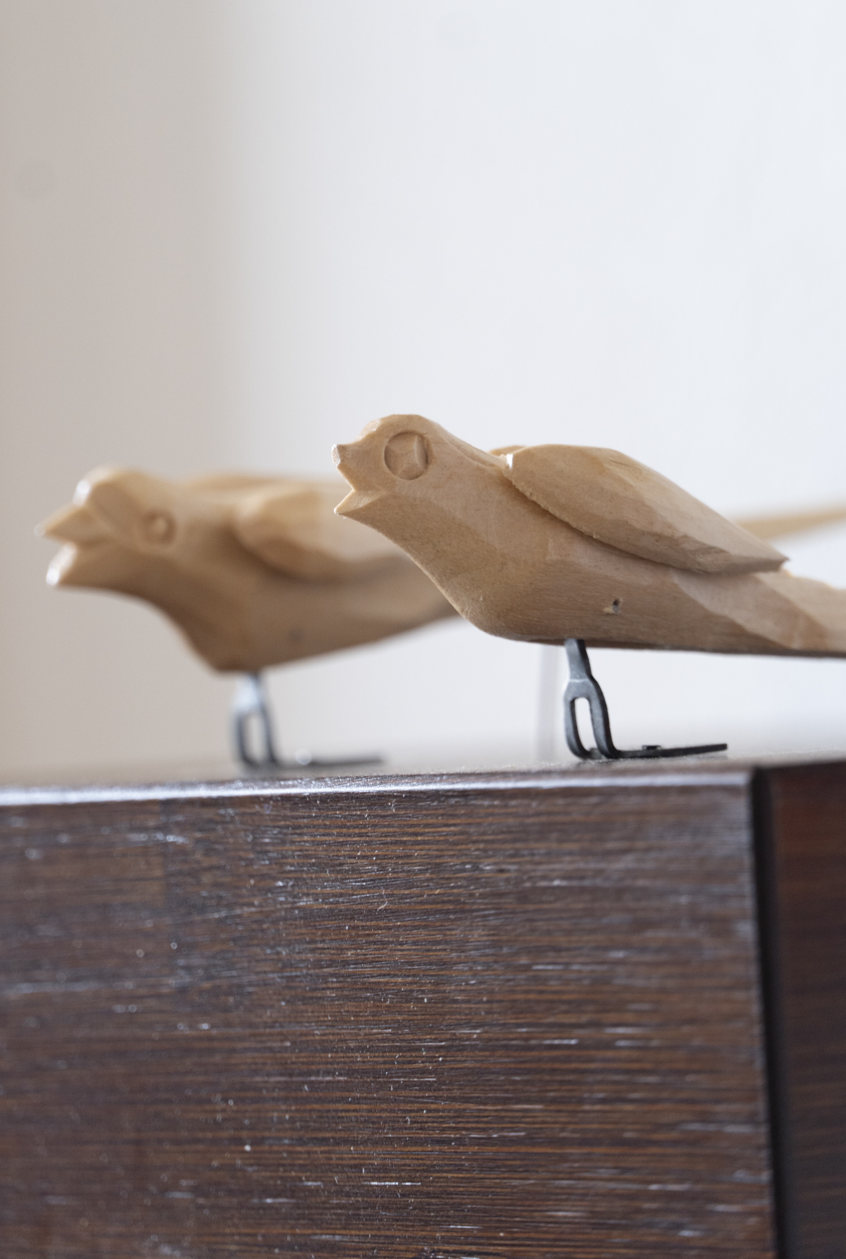 DUETT - Design Kuckucksuhr (braun) Rombach & Haas