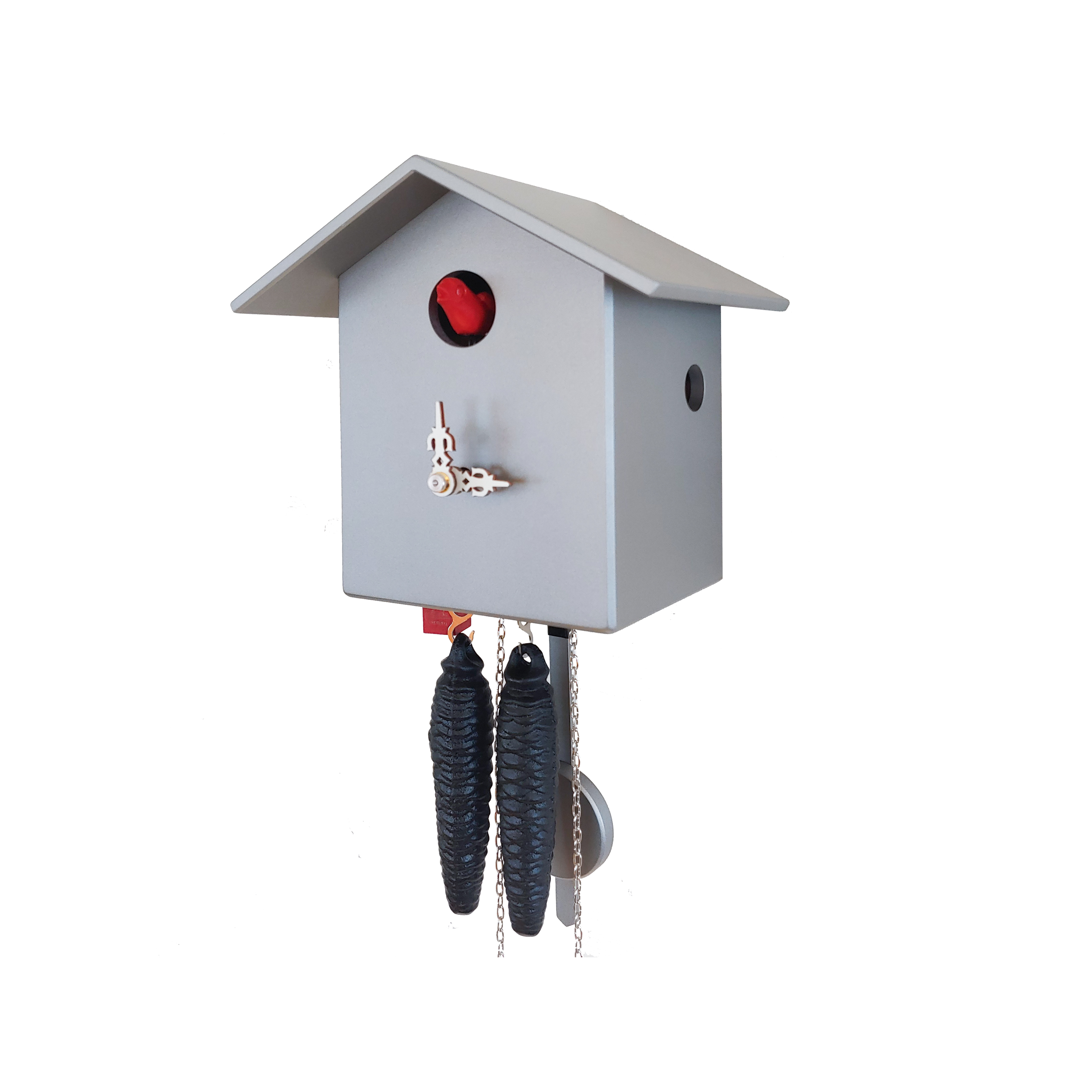 Häuschen (grau/rot) 1-Tag-Werk