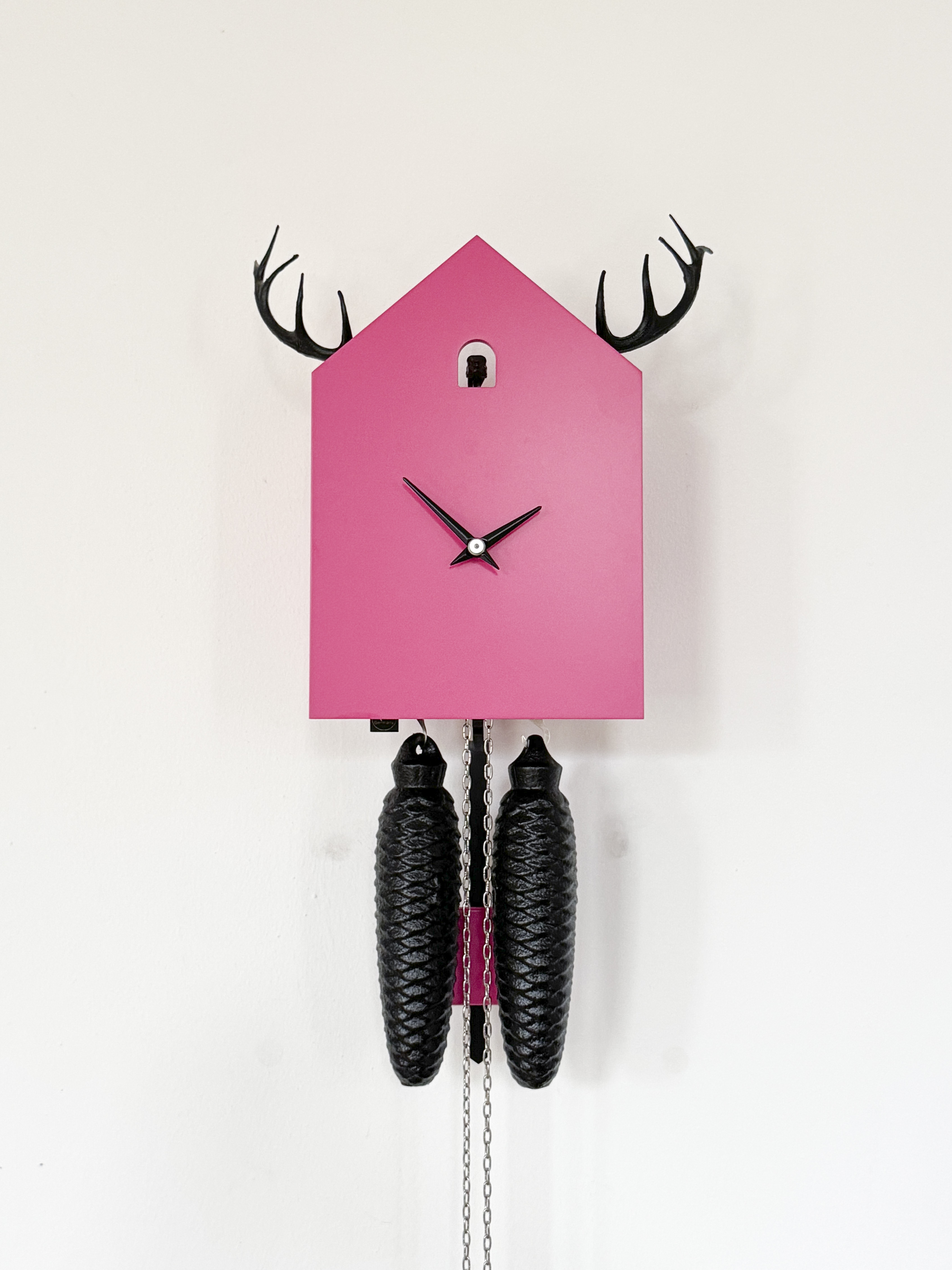 STYLE - Design Kuckucksuhr (pink/schwarz) Rombach & Haas