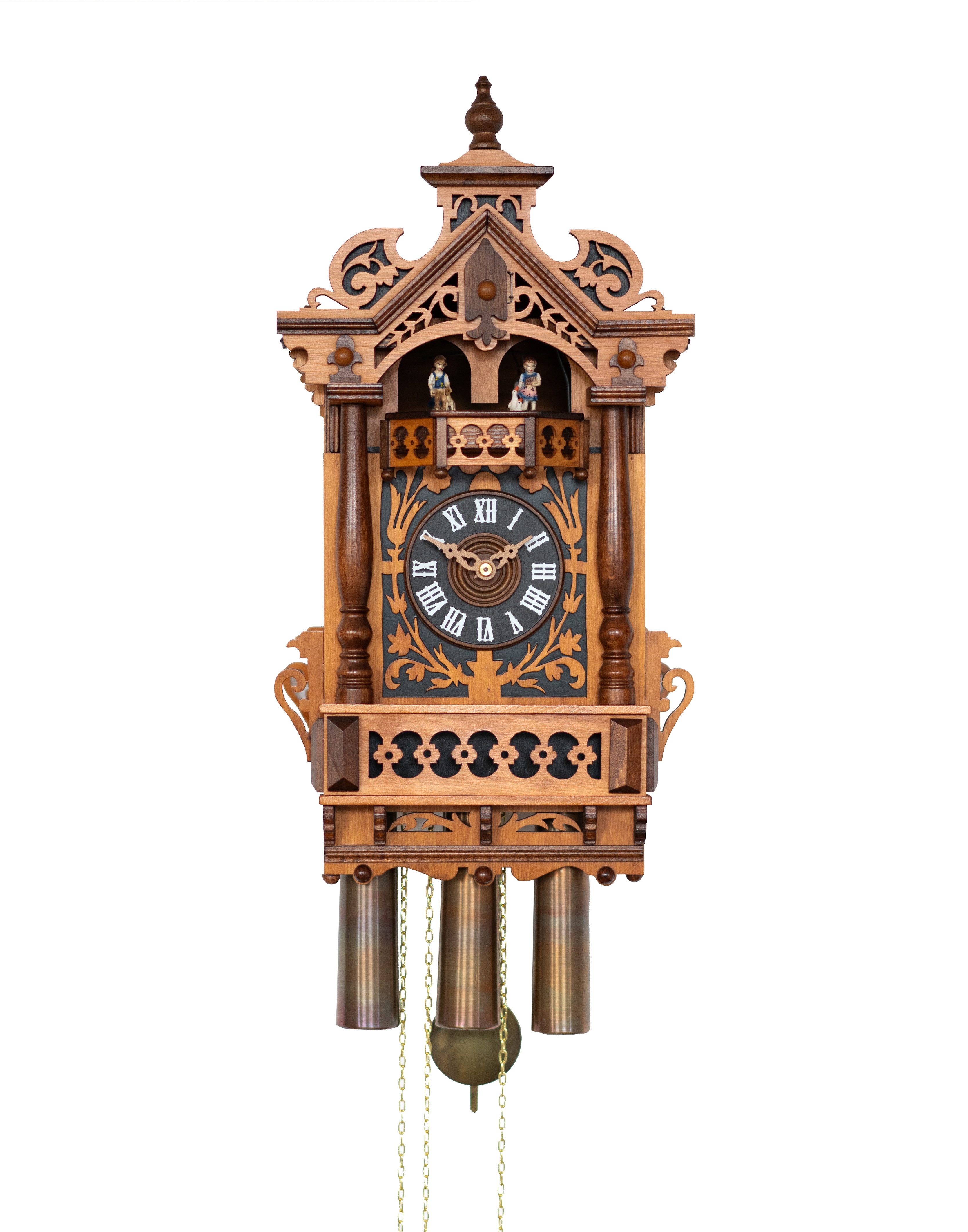 TRADITION - Musik Kuckucksuhr Nachbau von 1870 von Rombach & Haas