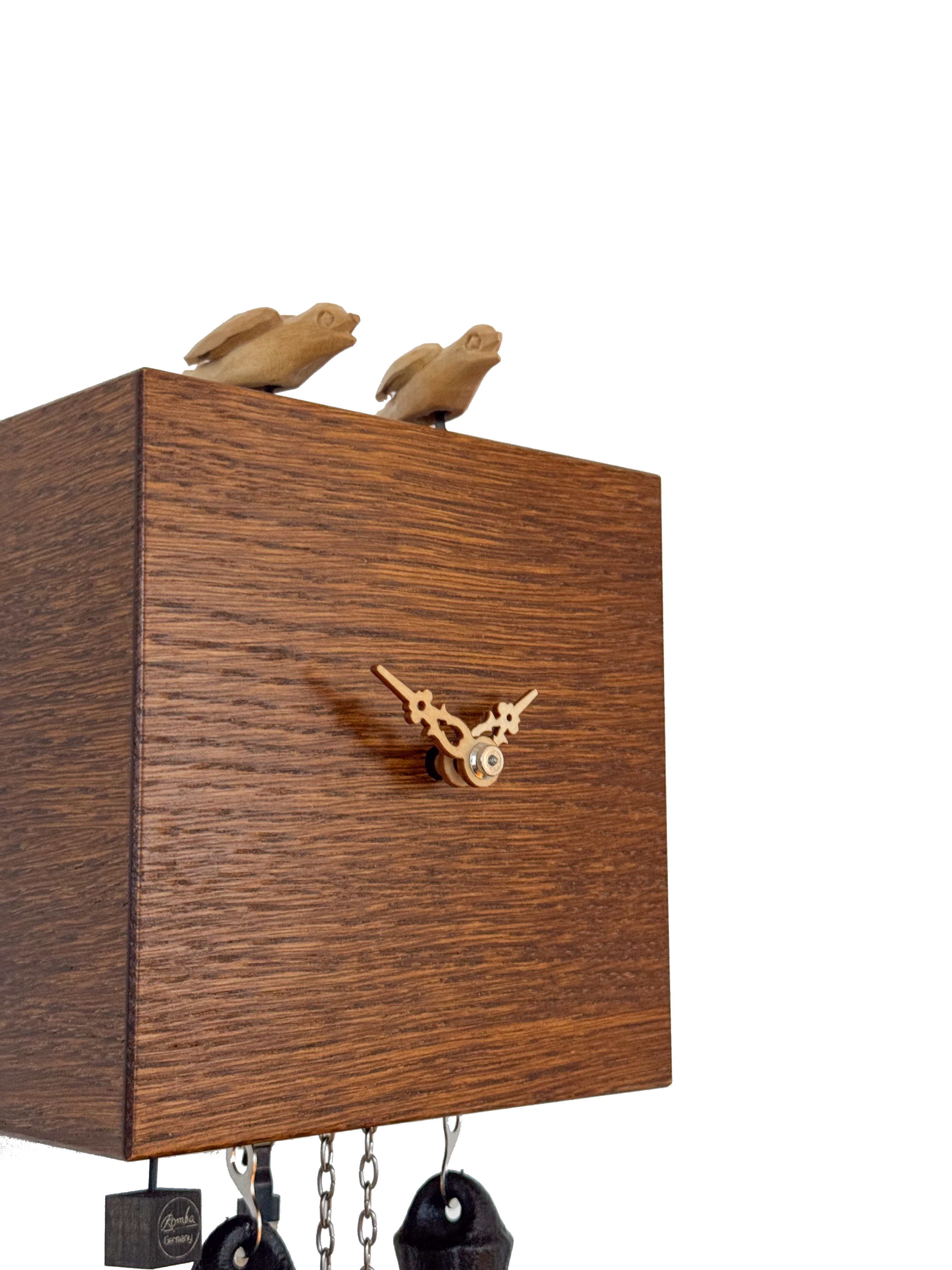 DUETT - Design Kuckucksuhr (braun) Rombach & Haas