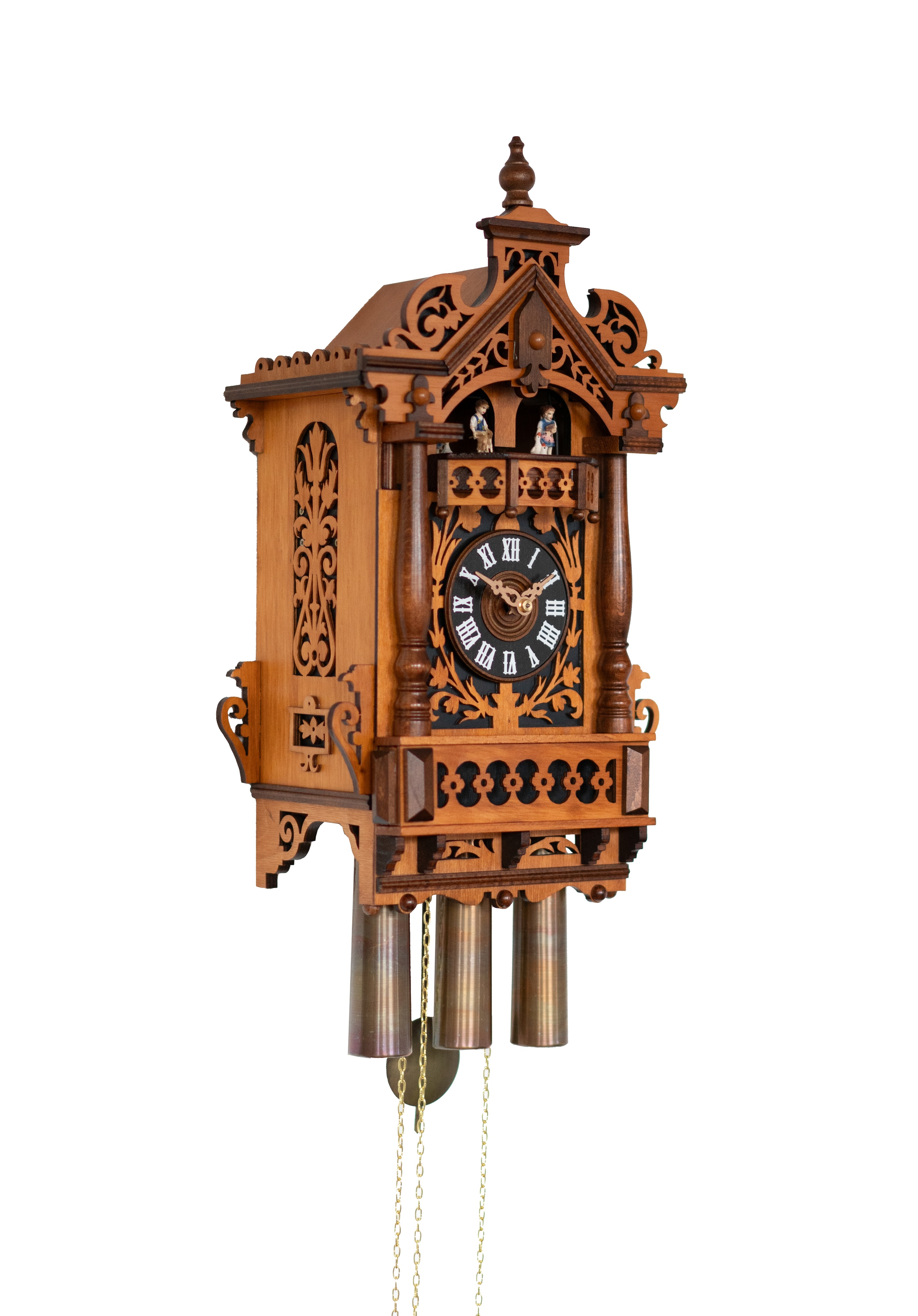 TRADITION - Musik Kuckucksuhr Nachbau von 1870 von Rombach & Haas